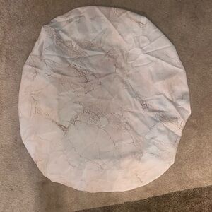Circular Round Marble Pattern Stretchy Tablecloth